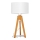 Lampe de table ALBA 1xE27/15W/230V blanc/chêne
