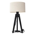 Lampe de table ALBA 1xE27/15W/230V crème/pin