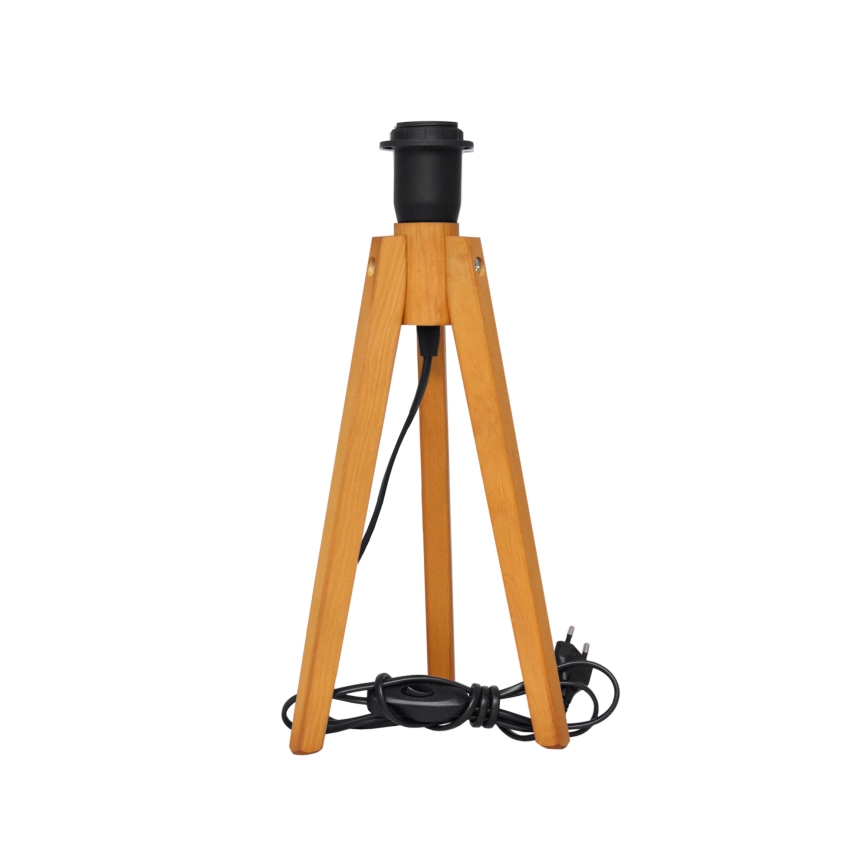 Lampe de table ALBA 1xE27/15W/230V noir/chêne