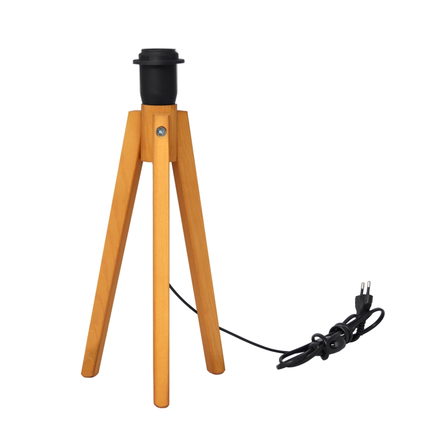 Lampe de table ALBA 1xE27/15W/230V noir/chêne