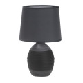 Lampe de table AMBON 1xE14/40W/230V noir