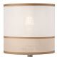 Lampe de table ANDREA 1xE27/60W/230V hêtre - certifié FSC