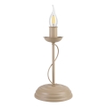 Lampe de table ANTON 1xE14/60W/230V beige