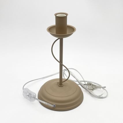 Lampe de table ANTON 1xE14/60W/230V beige