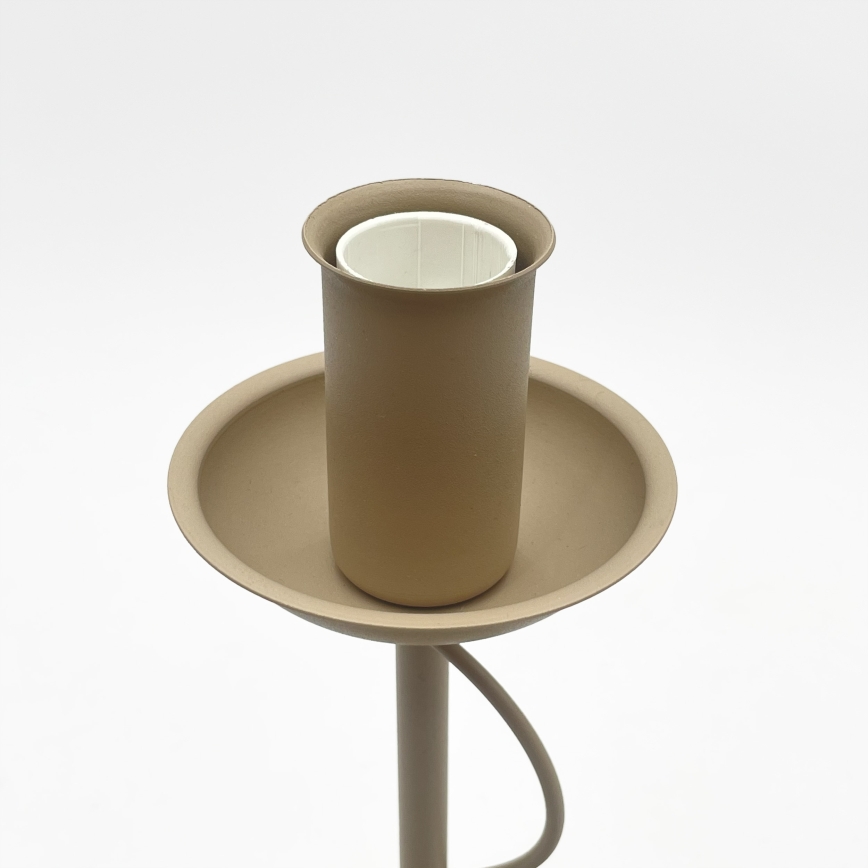Lampe de table ANTON 1xE14/60W/230V beige