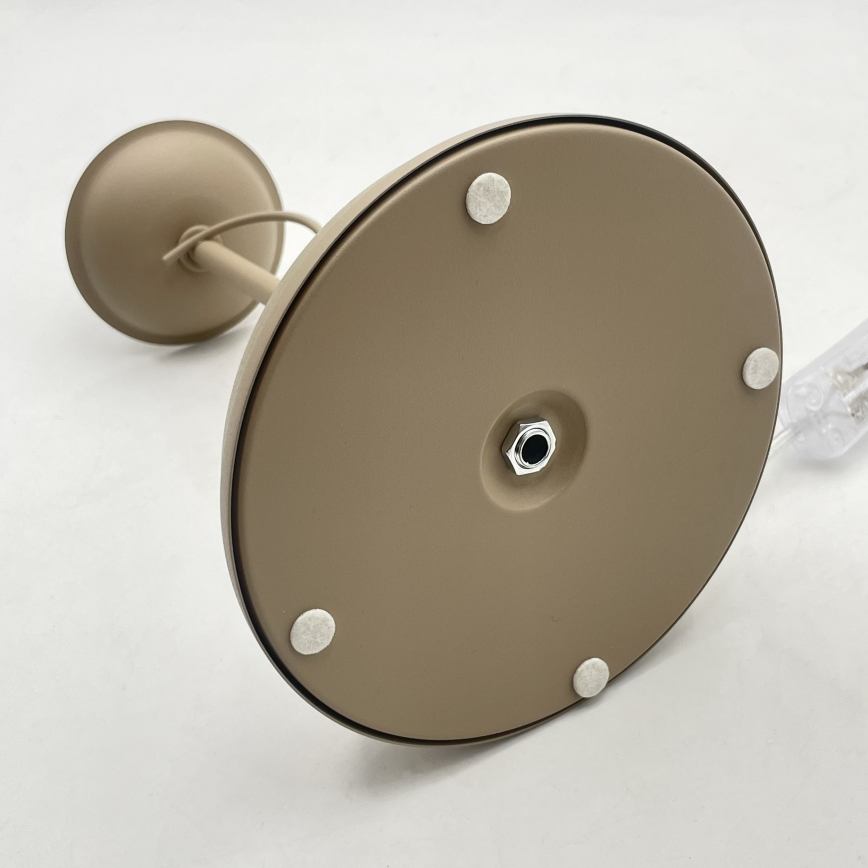 Lampe de table ANTON 1xE14/60W/230V beige