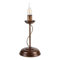Lampe de table ANTON 1xE14/60W/230V bronze