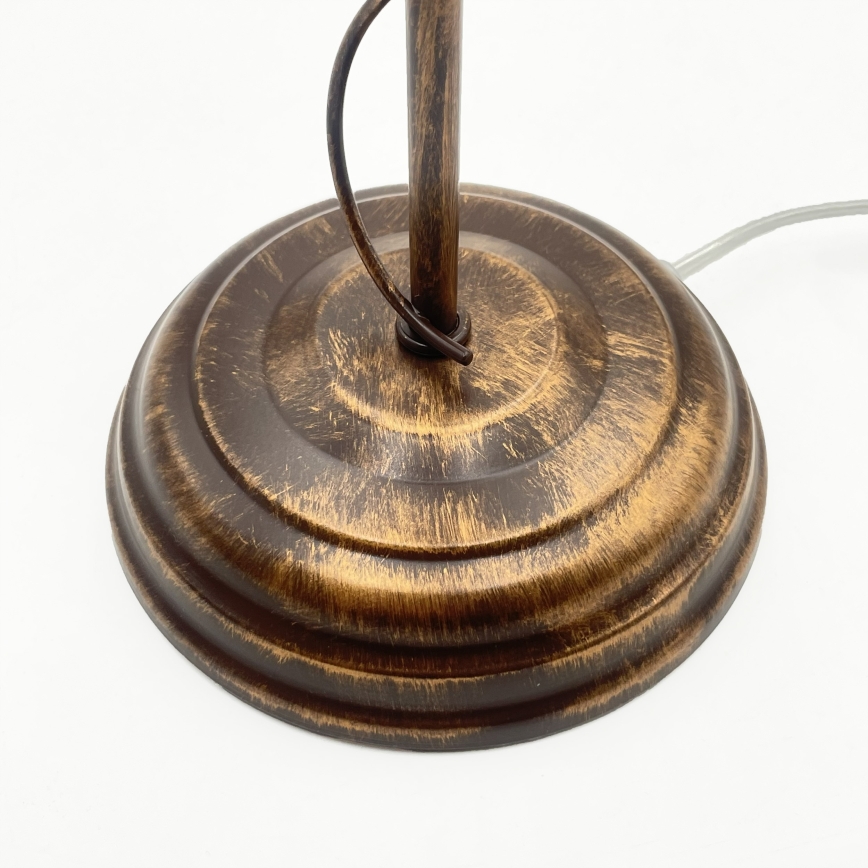 Lampe de table ANTON 1xE14/60W/230V bronze