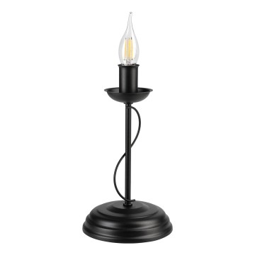 Lampe de table ANTON 1xE14/60W/230V noire