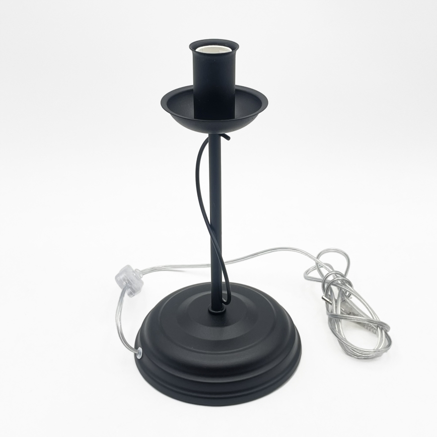 Lampe de table ANTON 1xE14/60W/230V noire