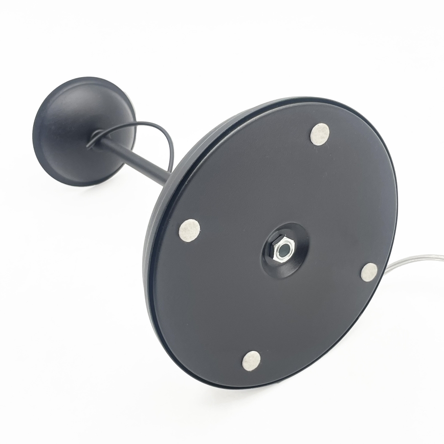 Lampe de table ANTON 1xE14/60W/230V noire