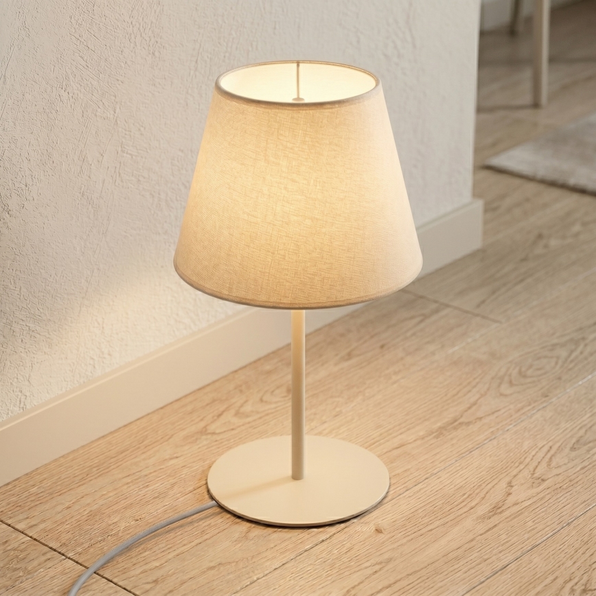 Lampe de table ARDEN 1xE27/15W/230V beige
