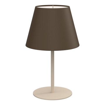 Lampe de table ARDEN 1xE27/15W/230V beige/marron