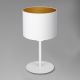 Lampe de table ARDEN 1xE27/60W/230V d. 18 cm blanc/doré