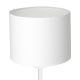 Lampe de table ARDEN 1xE27/60W/230V d. 18 cm blanc
