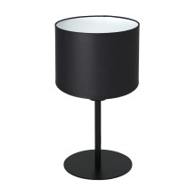 Lampe de table ARDEN 1xE27/60W/230V d. 18 cm noir/blanc