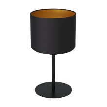 Lampe de table ARDEN 1xE27/60W/230V d. 18 cm noir/doré