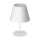 Lampe de table ARDEN 1xE27/60W/230V d. 20 cm blanc
