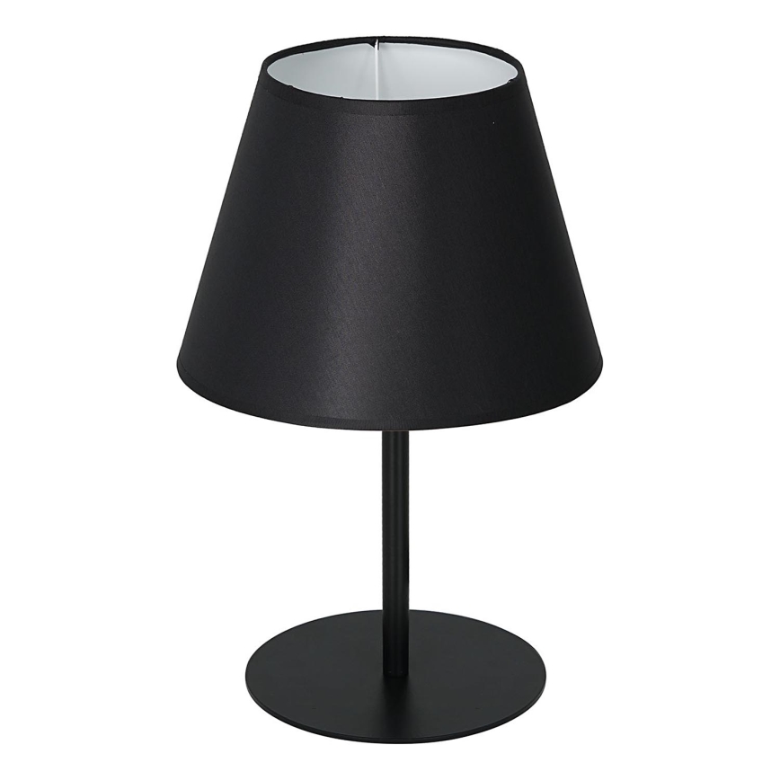 Lampe de table ARDEN 1xE27/60W/230V d. 20 cm noir/blanc