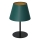 Lampe de table ARDEN 1xE27/60W/230V d. 20 cm vert/doré