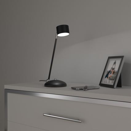 Lampe de table ARENA 1xGX53/11W/230V noir/chrome brillant