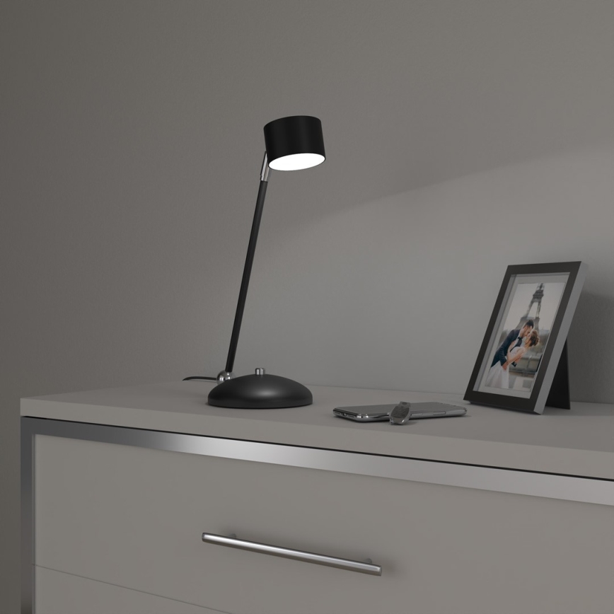 Lampe de table ARENA 1xGX53/11W/230V noir/chrome brillant