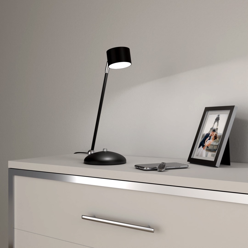Lampe de table ARENA 1xGX53/11W/230V noir/chrome brillant
