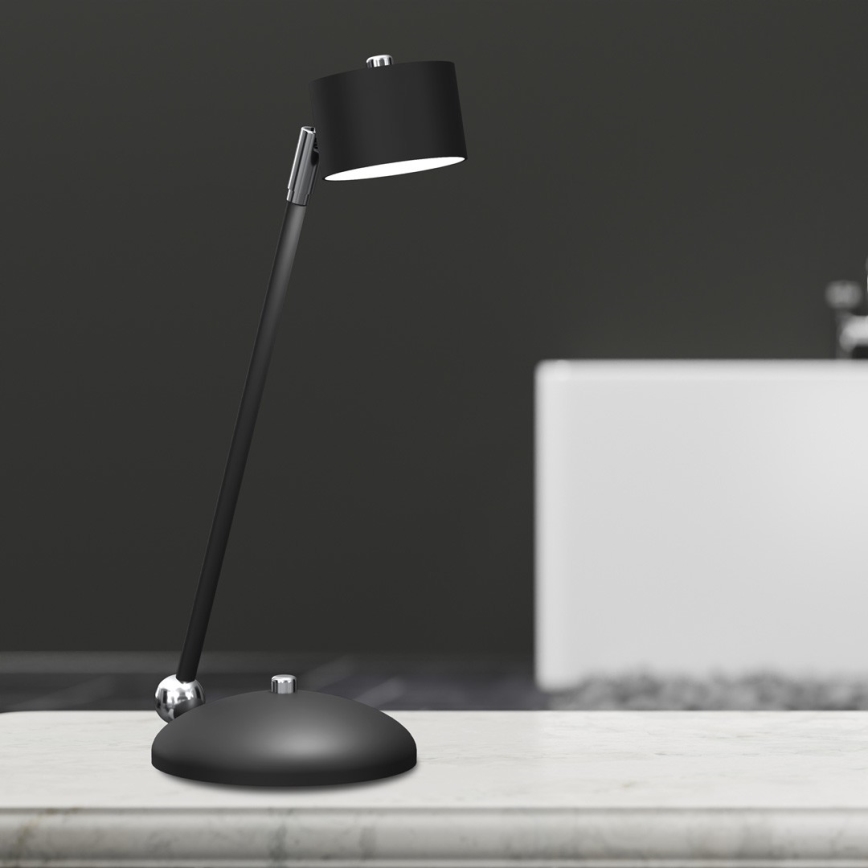 Lampe de table ARENA 1xGX53/11W/230V noir/chrome brillant