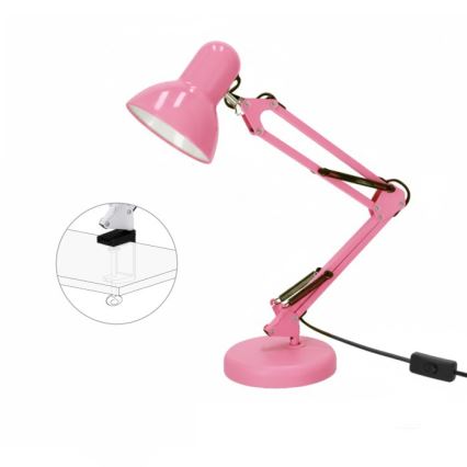 Lampe de table AURIQ 1xE27/60W/230V rose
