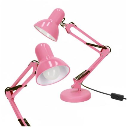 Lampe de table AURIQ 1xE27/60W/230V rose