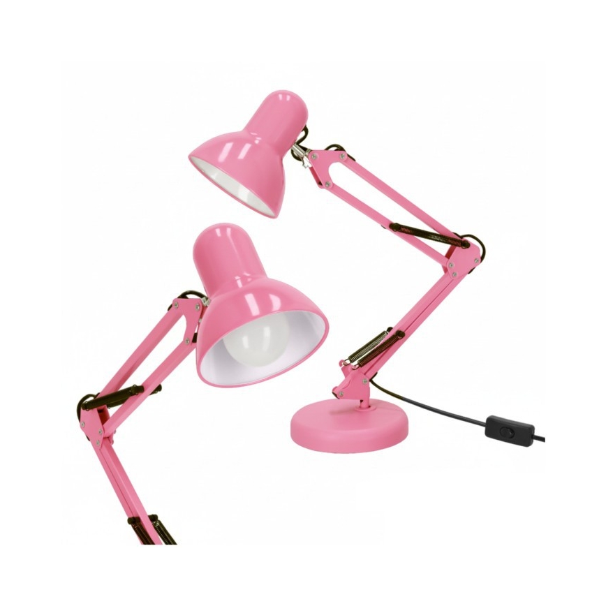 Lampe de table AURIQ 1xE27/60W/230V rose