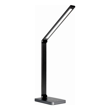 Lampe de table avec chargeur sans fil LED/10W/230V 3000/4000/4500/5000/6000K noir