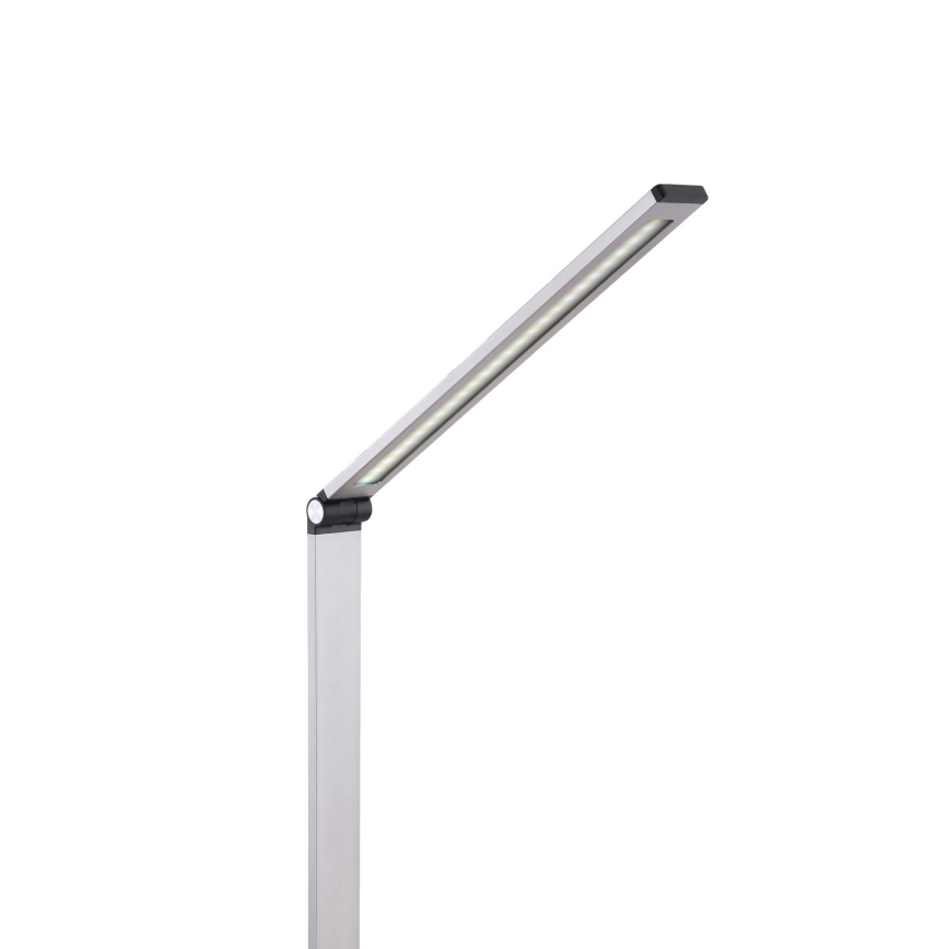 Lampe de table avec chargeur sans fil LED/10W/230V 3000/4000/4500/5000/6000K chrome mat