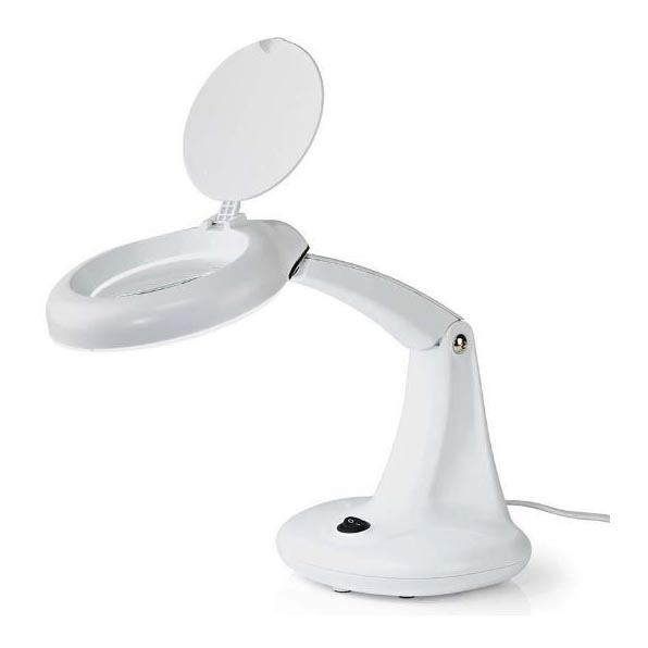 Lampe de table avec loupe T4/12W/230V 6500K