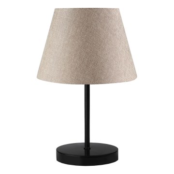 Lampe de table AYD 1xE27/40W/230V beige/noir