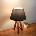 Lampe de table AYD 1xE27/40W/230V marron/noir