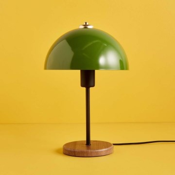 Lampe de table AYD 1xE27/40W/230V vert/marron