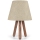 Lampe de table AYD 1xE27/60W/230V beige/marron