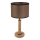 Lampe de table BENITA 1xE27/60W/230V 48 cm marron/chêne