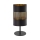 Lampe de table BOGART 1xE27/15W/230V noire/dorée