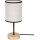 Lampe de table BOHO 1xE27/25W/230V chêne