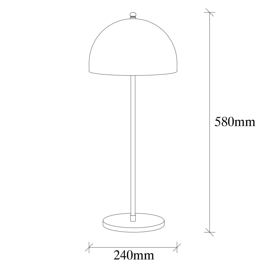 Lampe de table CAN 2xE14/40W/230V