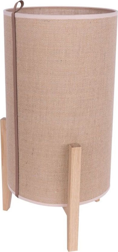 Lampe de table CASIOPEA — douille E27 (max. 40 W), 230 V, hauteur 50 cm, finition chêne