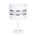 Lampe de table CORAL 1xE27/60W/230V blanc