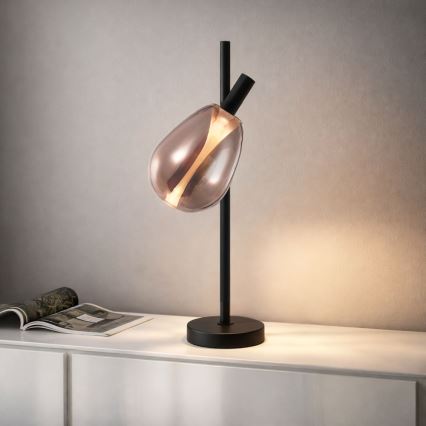 Lampe de table DENSO 1xG9/5W/230V cuivrée/noire
