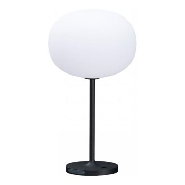 Lampe de table d'extérieur rechargeable à LED dimmable VENEZIA LED/2W/5V 2700K IP54 4000 mAh noire