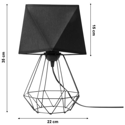 Lampe de table DIAMENT 1xE27/60W/230V