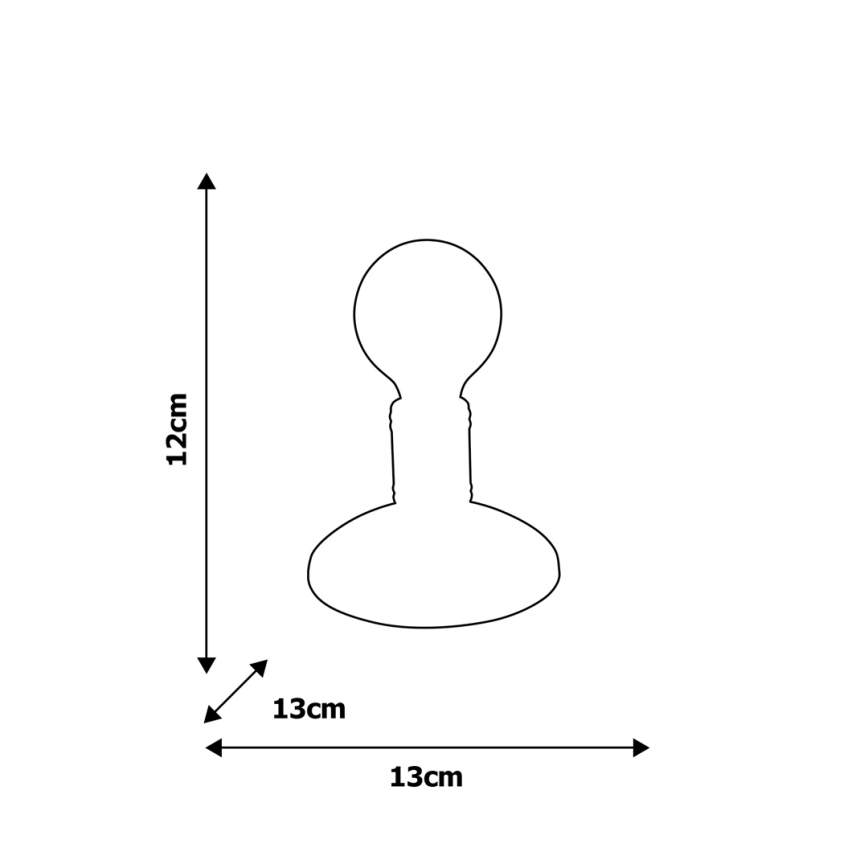 Lampe de table DYLAN 1xE27/60W/230V