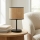 Lampe de table ECO 1xE27/15W/230V beige/rotin