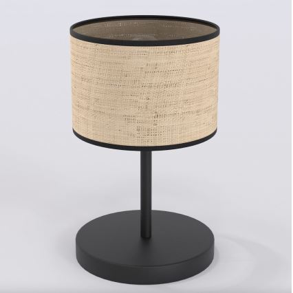 Lampe de table ECO 1xE27/15W/230V beige/rotin